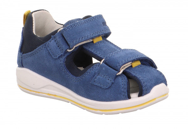 Blue Velour Boomerang