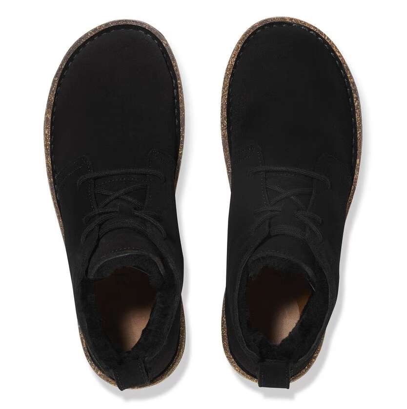 Uppsala Mid Shearling Black narrow