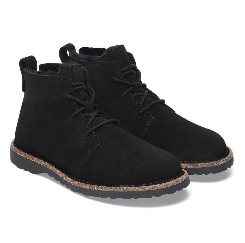 Uppsala Mid Shearling Black narrow