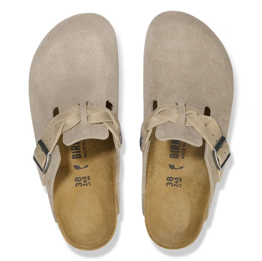 Boston Braided Taupe Narrow