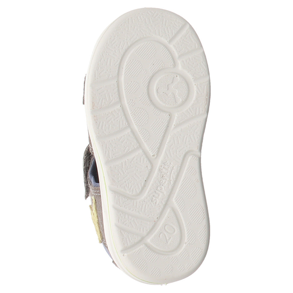 Grau Velour Boomerang