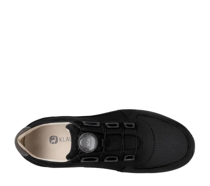 Thore Black Nubuck