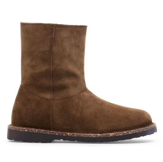 Uppsala Zip Shearling Dark Tea Narrow