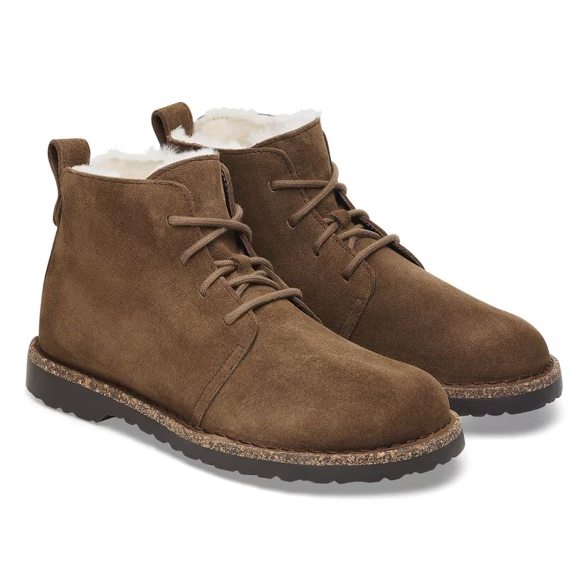 Uppsala Mid Shearling Dark Tea Narrow