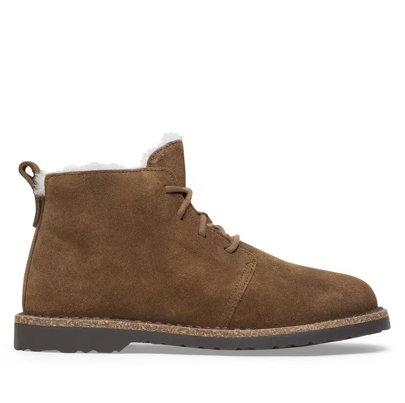 Uppsala Mid Shearling Dark Tea Narrow