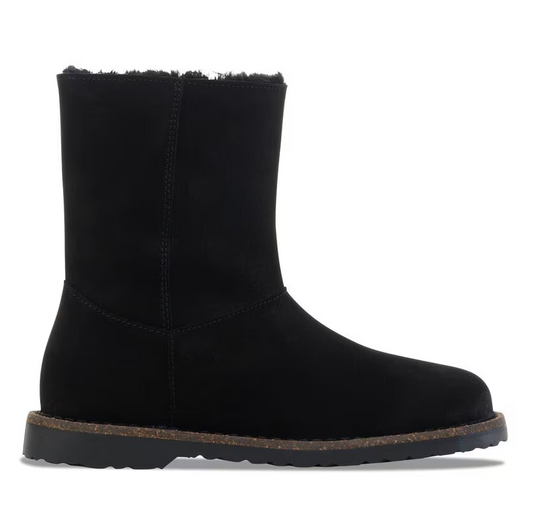 Uppsala Zip Shearling Black Narrow