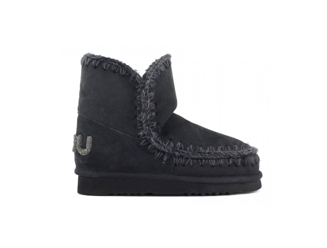 Eskimo 18 Black Suede
