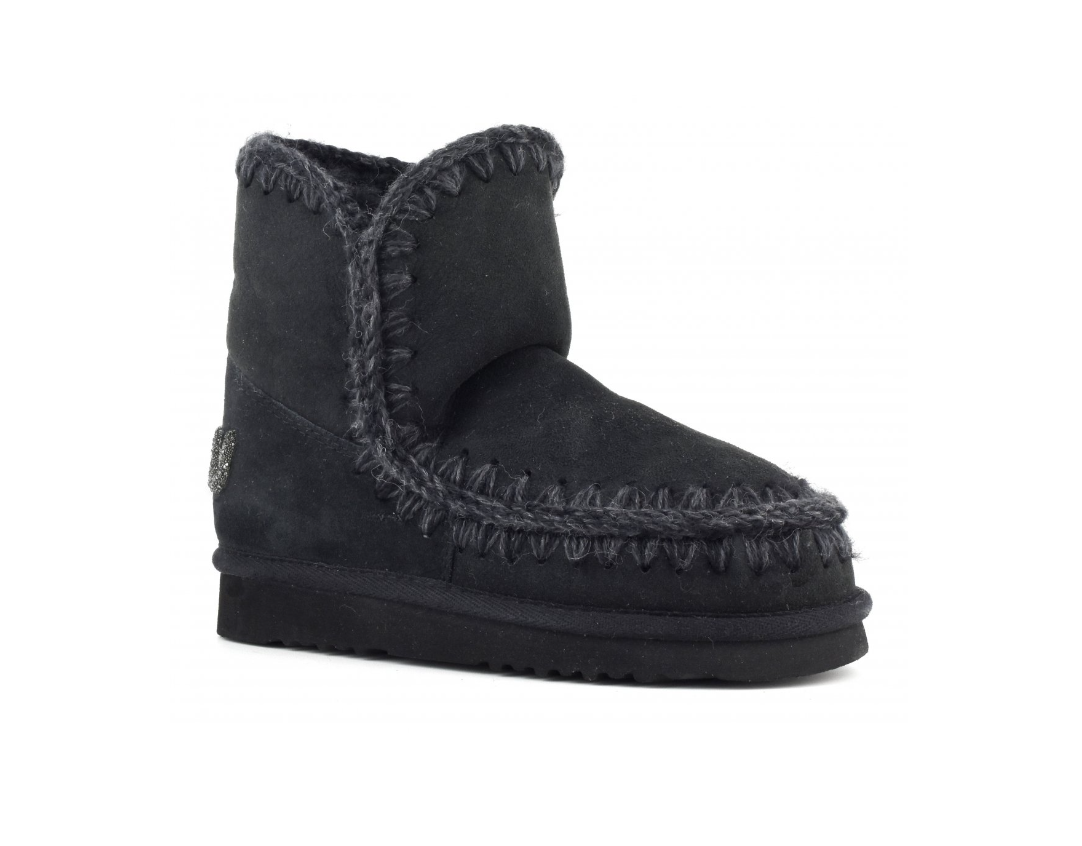 Eskimo 18 Black Suede