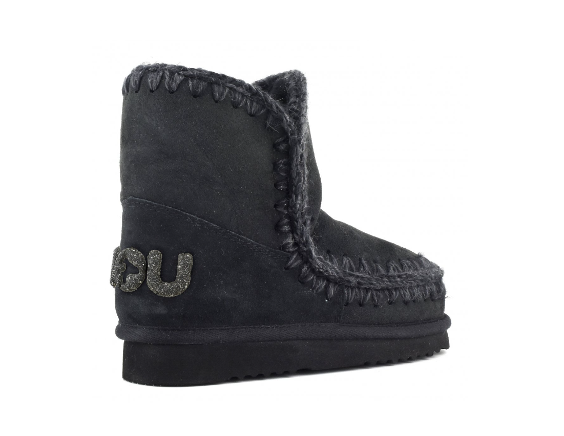 Eskimo 18 Black Suede