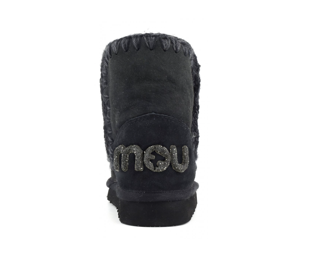 Eskimo 18 Black Suede