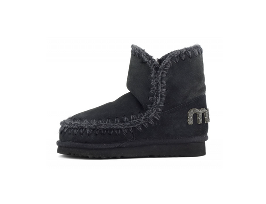 Eskimo 18 Black Suede