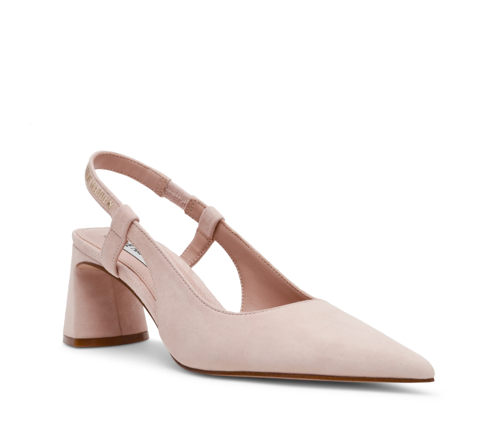 Evanston Blush Suede