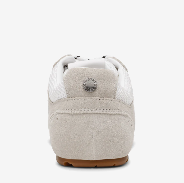 Asiel White Suede