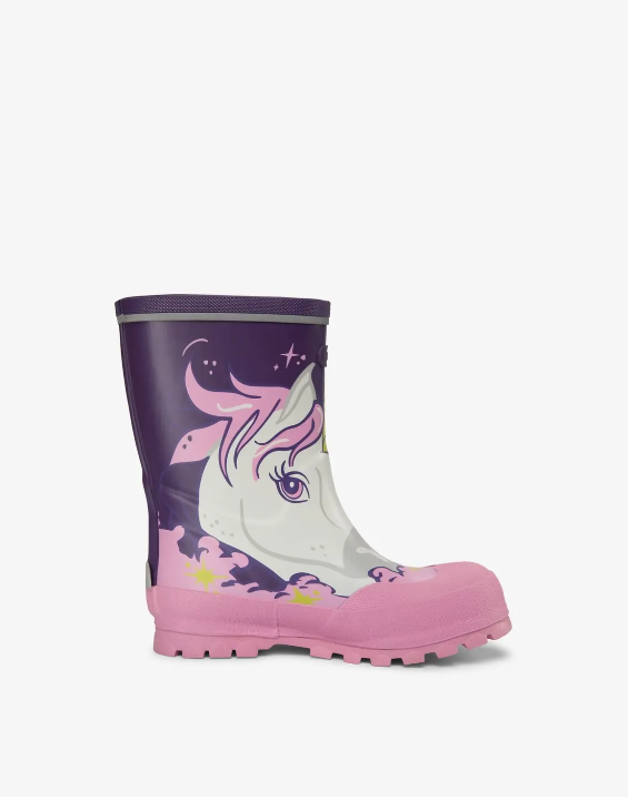 Jolly Print Purple/Multi Unicorn