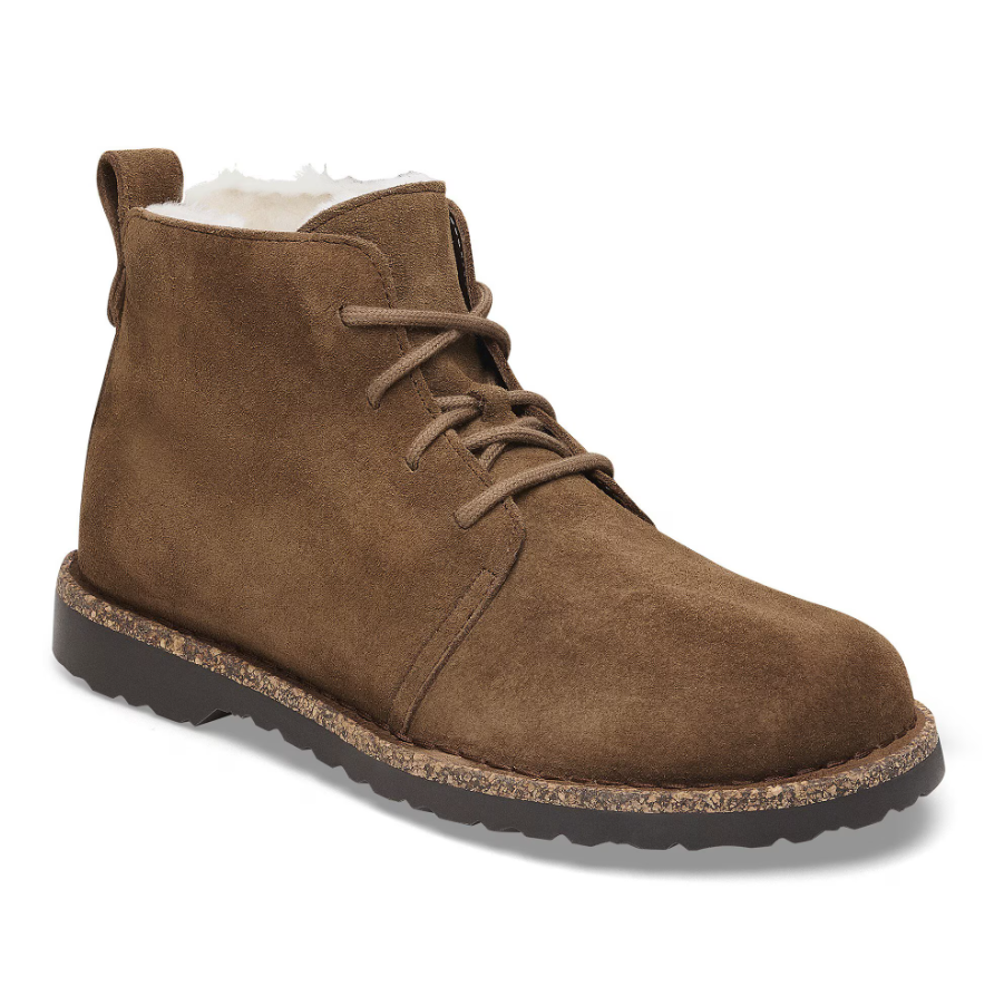 Uppsala Mid Shearling Dark Tea