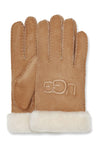 W Sheepskin Embroider Glove