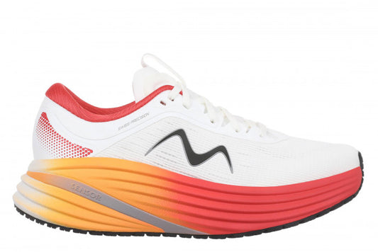 M-3000-2 Lace Up White/Red