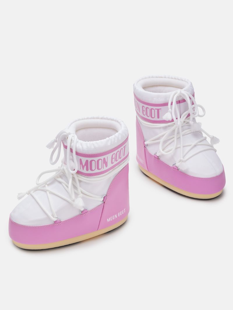 Icon Low Nylon Pink/White