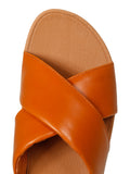 Lulu Cross Slide Sandals-Leather BN 65