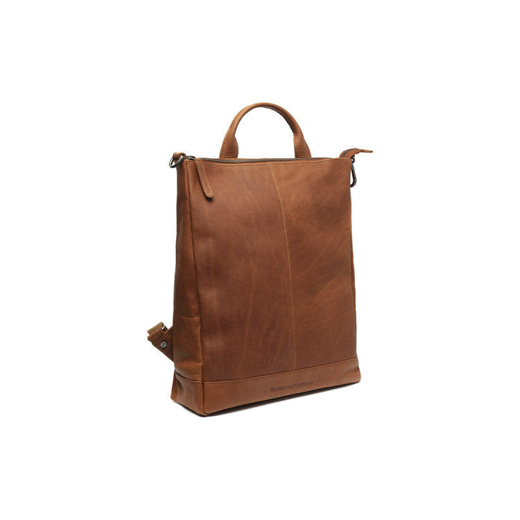 Leather Backpack Cognac Manchester